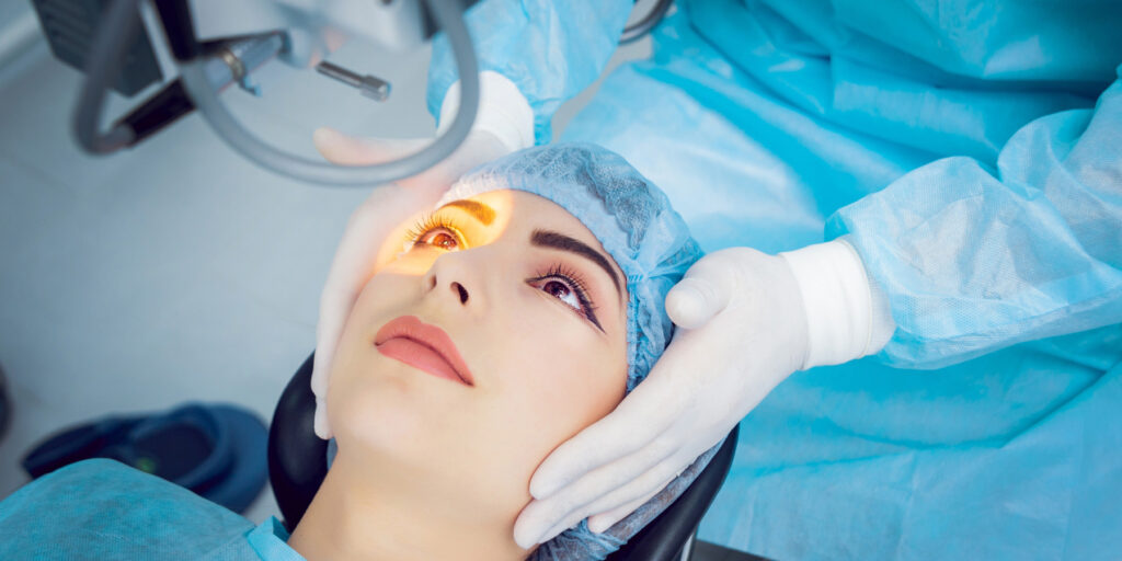 Cataract surgery and recovery process